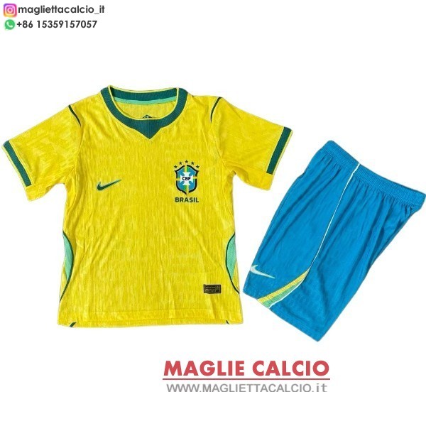 nuova prima giocatori magliette Brasile bambino 2026