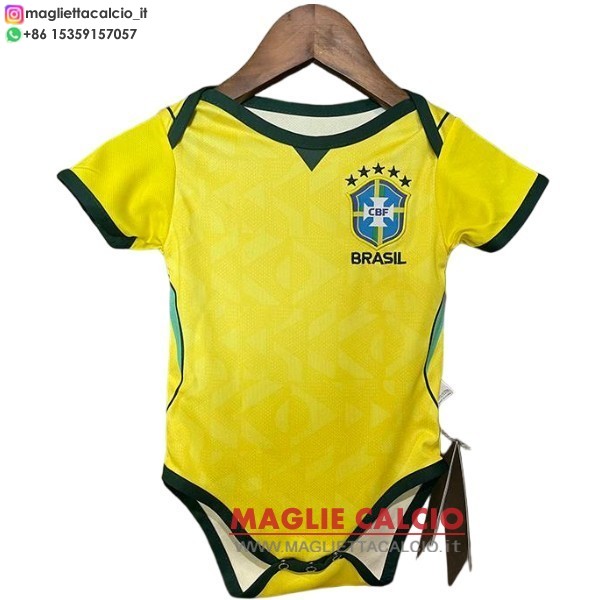 nuova prima magliette brasile tutine bambino 2026