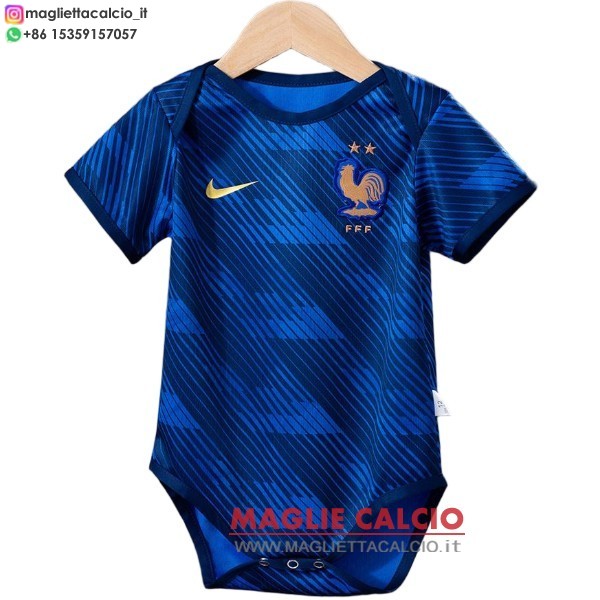 nuova prima maglietta francia tutine bambino 2026