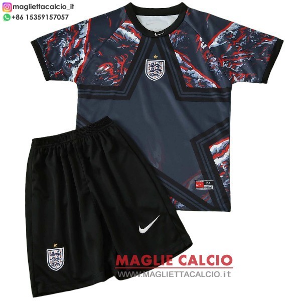speciale magliette inghilterra bambino 2026 nero rosso