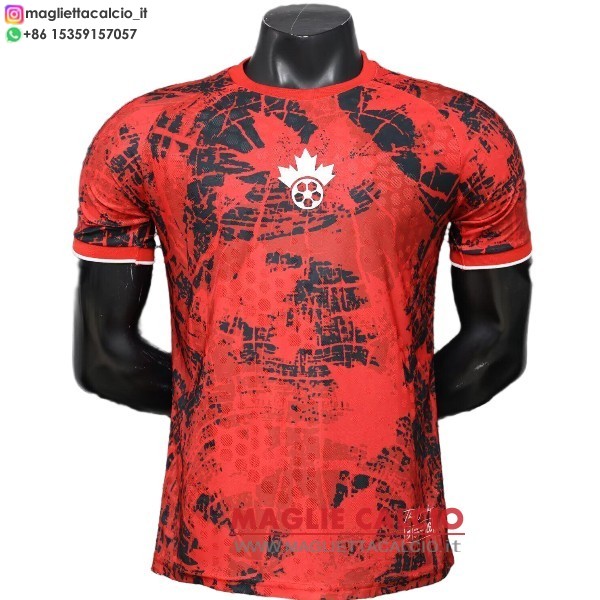 speciale giocatori magliette nazionale canada 2026 Rosso