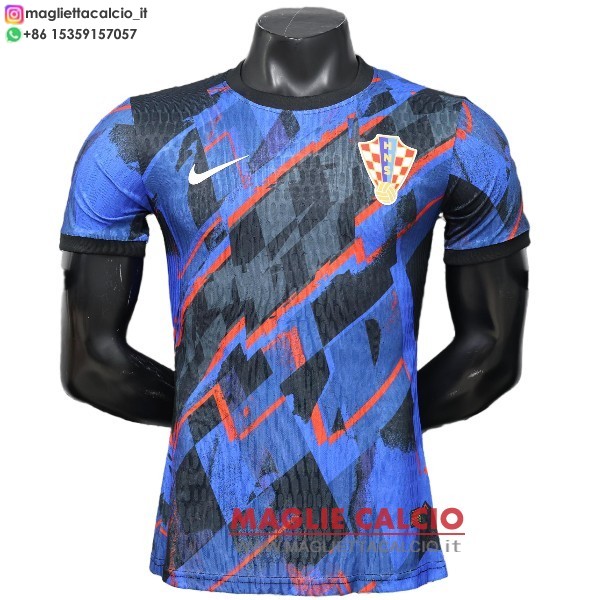 speciale giocatori magliette nazionale croazia 2026 Blu Nero