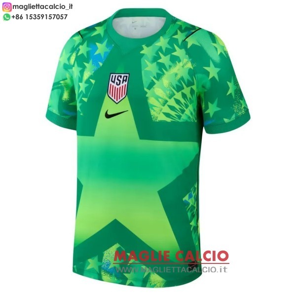 thailandia portiere magliette nazionale stati uniti 2026 Verde