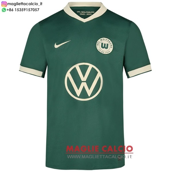 thailandia speciale divisione magliette wolfsburg 2025-2026 verde