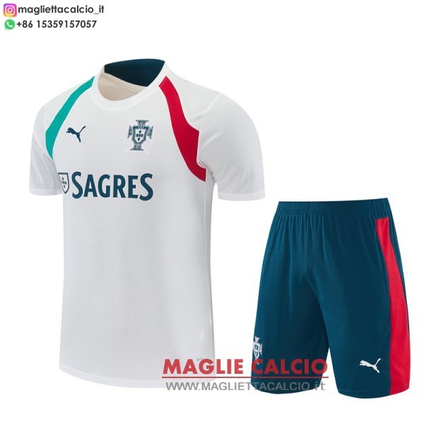 nuova formazione set completo divisione magliette portogallo 2026 bianco verde