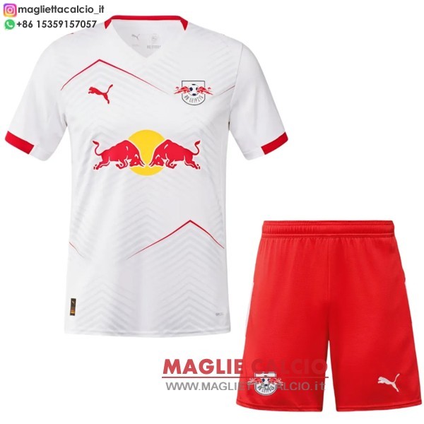 nuova prima magliette leipzig set completo bambino 2025-2026
