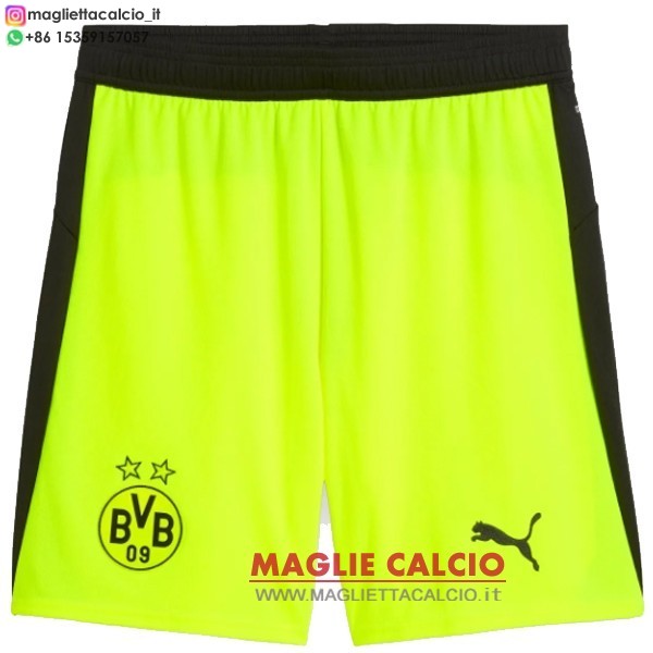 nuova seconda pantaloni borussia dortmund 2025-2026
