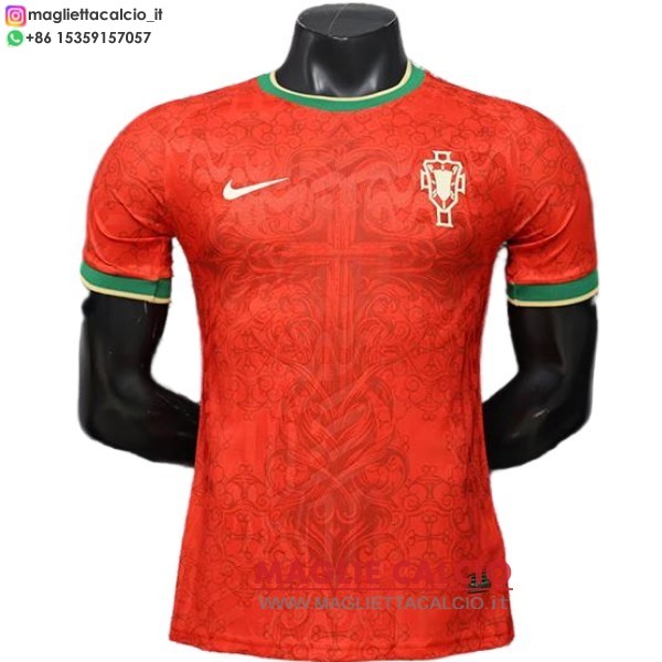 nuova Speciale Giocatori magliette nazionale portogallo 2026 Rosso Verde
