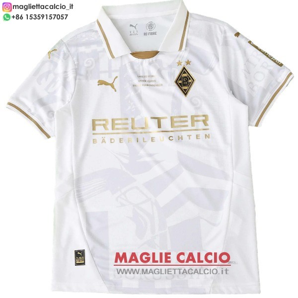 thailandia nuova speciale divisione magliette borussia monchengladbach 2025-2026 bianco