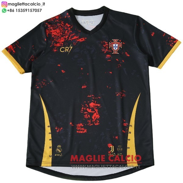 tailandia nuova speciale magliette nazionale portogallo 2026 nero giallo