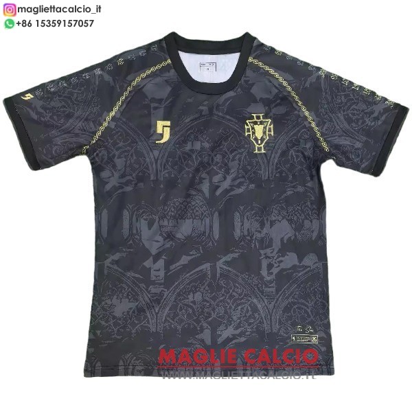 tailandia nuova speciale magliette nazionale portogallo 2026 Nero II Giallo