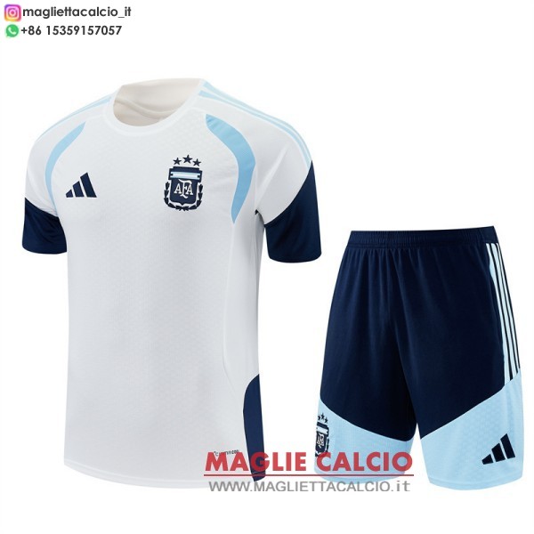 formazione magliette argentina set completo bambino 2026 Bianco Blu
