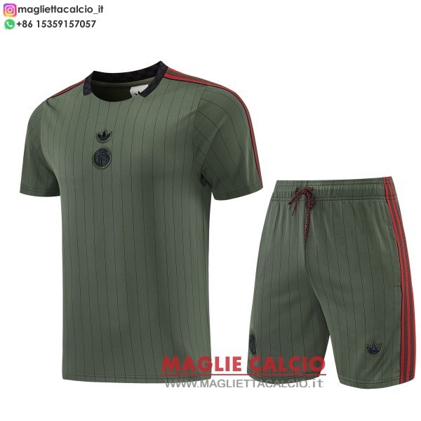 nuova magliette bayern monaco formazione set completo 2026-2027 verde