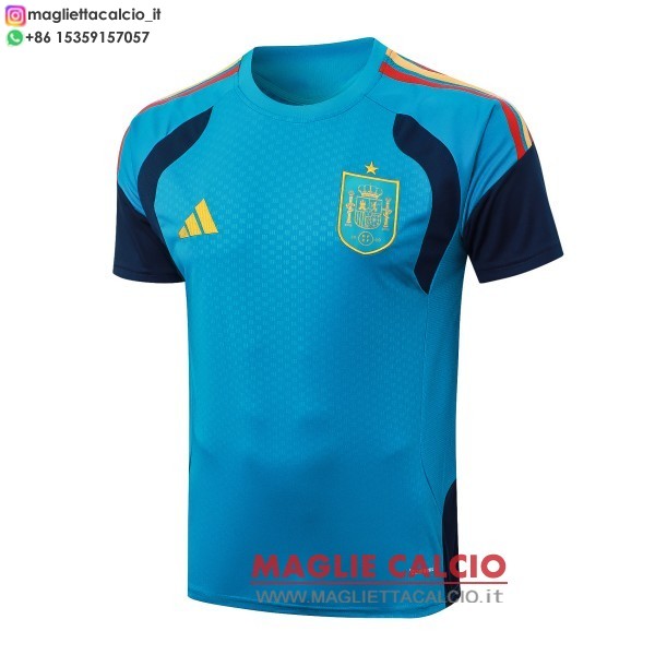 nuova formazione divisione magliette spagna 2026 blu luce
