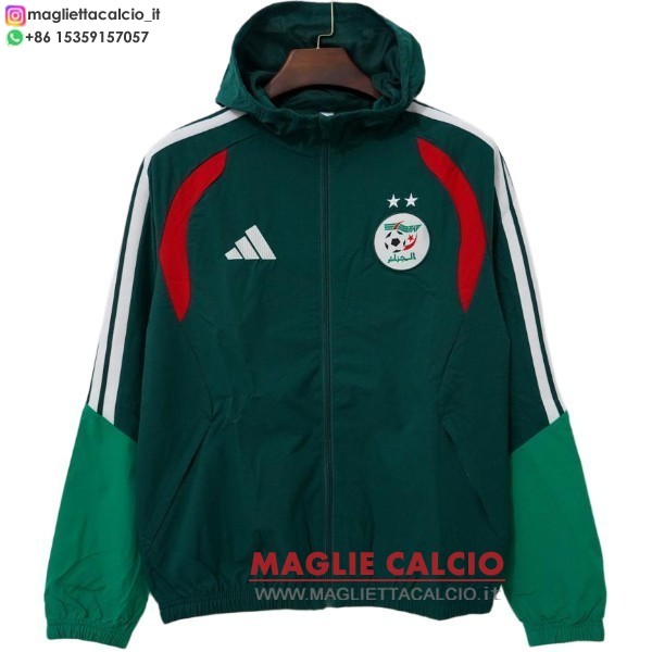 nuova algeria verde giacca a vento 2026