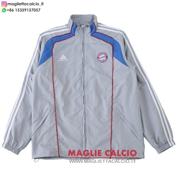 nuova bayern monaco grigio giacca a vento 2025-2026