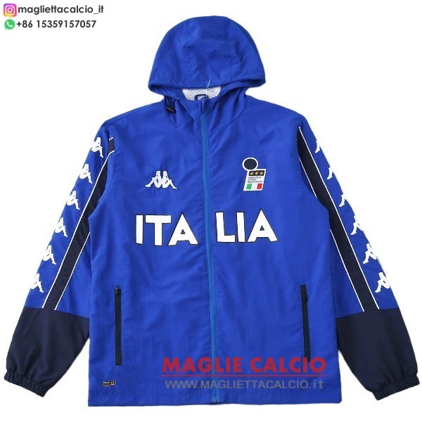 nuova italia blu nero giacca a vento 2026