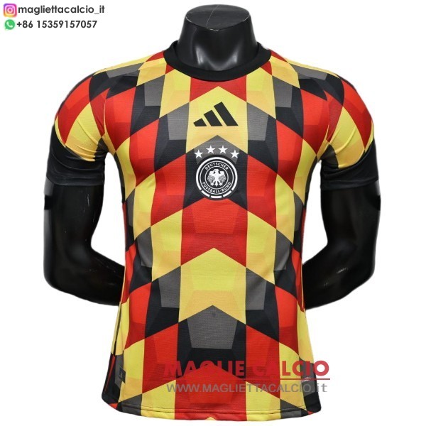 nuova speciale giocatori magliette nazionale germania 2026 Giallo Rosso