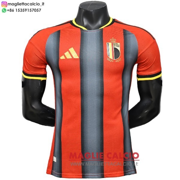 speciale giocatori magliette nazionale belgio 2026 Rosso