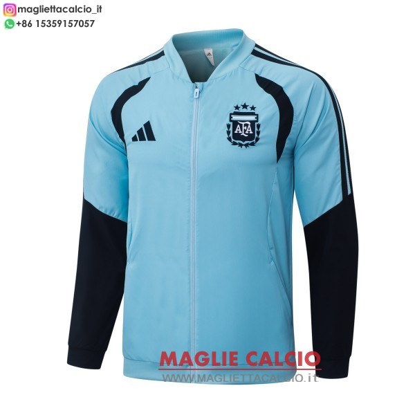 nuova argentina bianco blu felpa da allenamento 2026