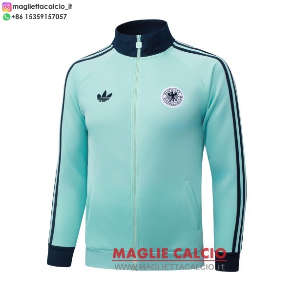 germania verde giacca full zip allenamento 2026
