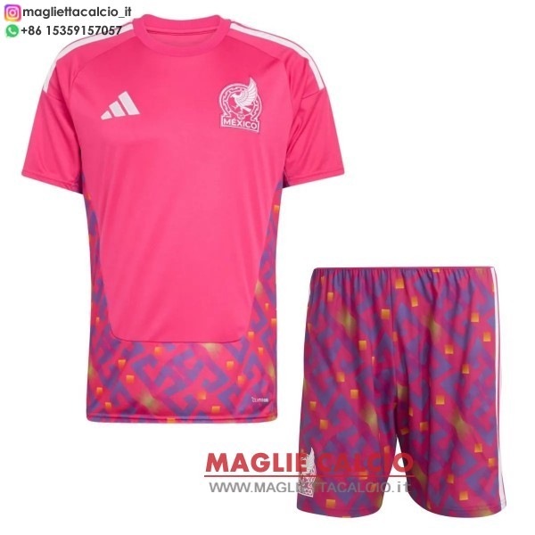 nuova portiere magliette nazionale Messico set completo uomo 2026 Rosa