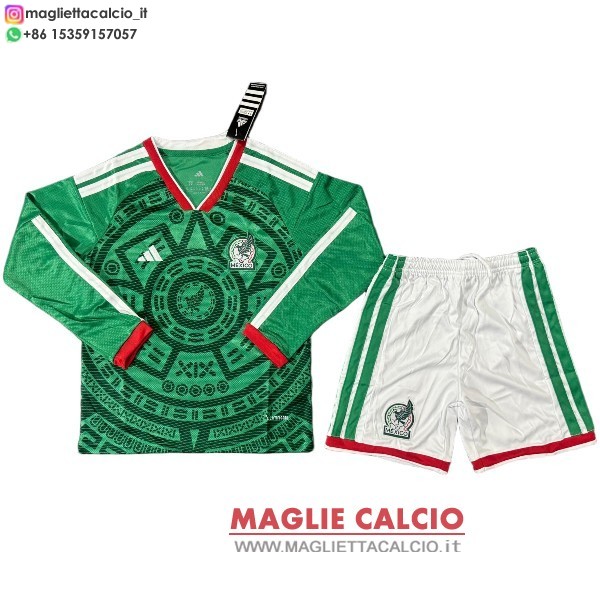 nuova prima ml maglietta set completo mexico bambino 2026