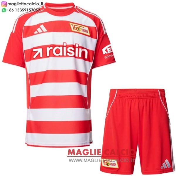nuova prima magliette union berlin set completo bambino 2025-2026
