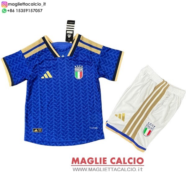 nuova prima giocatori magliette italia set completo bambino 2026