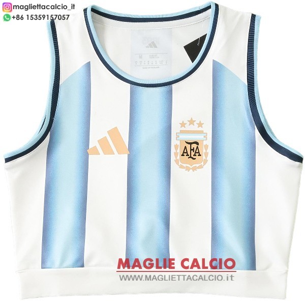 nuova prima senza maniche magliette donna argentina 2026