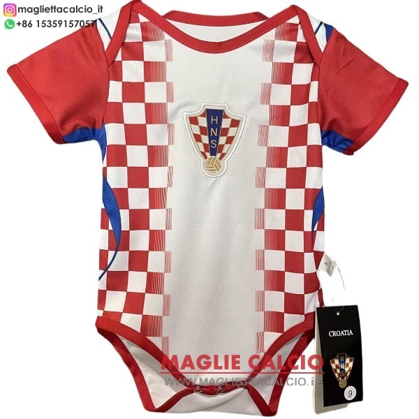 nuova prima tutine magliette croazia bambino 2026