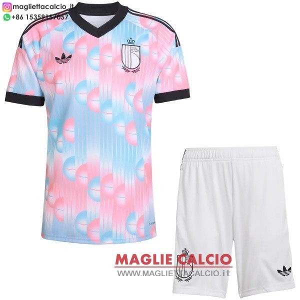nuova seconda maglietta set completo belgio bambino 2026
