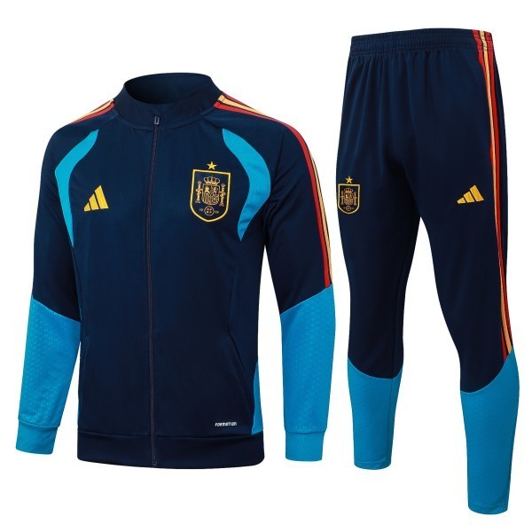nuova spagna insieme completo blu navy giacca full zip 2026