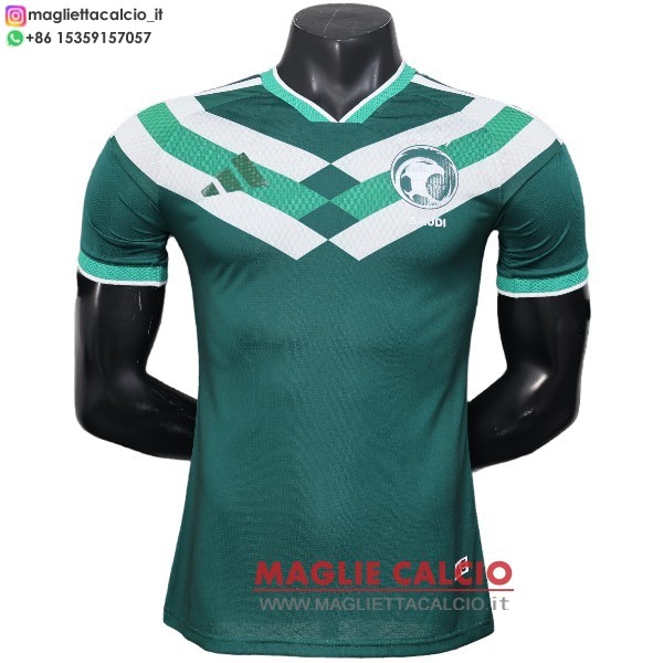speciale giocatori magliette nazionale arabia saudita 2026 Verde
