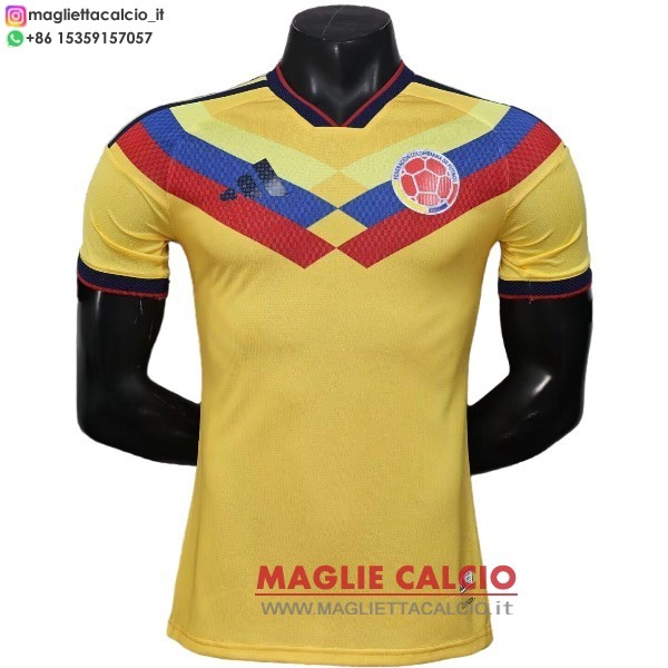 speciale giocatori magliette nazionale columbia 2026 Giallo Blu Rosso