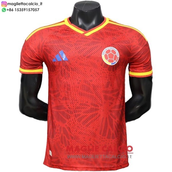 speciale giocatori magliette nazionale columbia 2026 Rosso Giallo