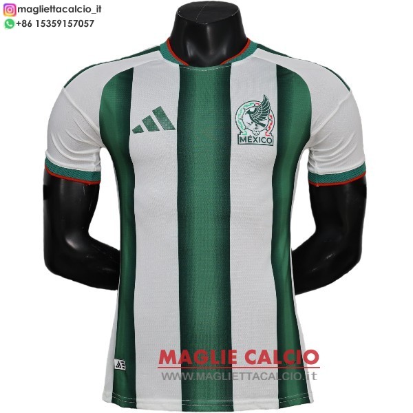 nuova speciale giocatori magliette nazionale messico 2026 Verde II Bianco