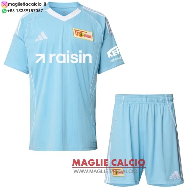 nuova terza magliette union berlin set completo bambino 2025-2026