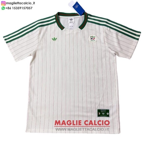 thailandia speciale magliette nazionale algeria 2026 Bianco Verde