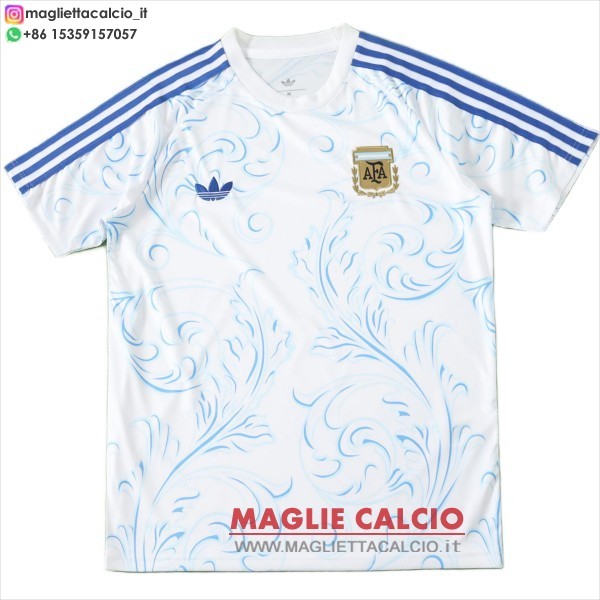thailandia nuova speciale maglietta argentina 2026 bianco ii blu