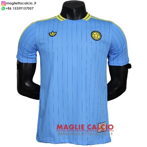 speciale giocatori magliette nazionale columbia 2026 Blu Giallo
