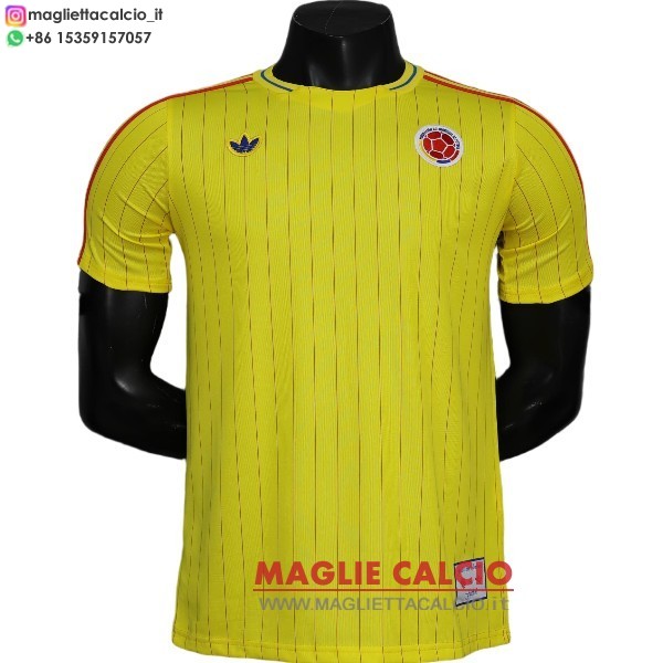 speciale giocatori magliette nazionale columbia 2026 Giallo Rosso