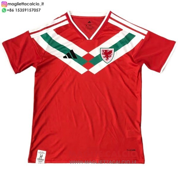 thailandia speciale magliette nazionale galles 2026 rosso
