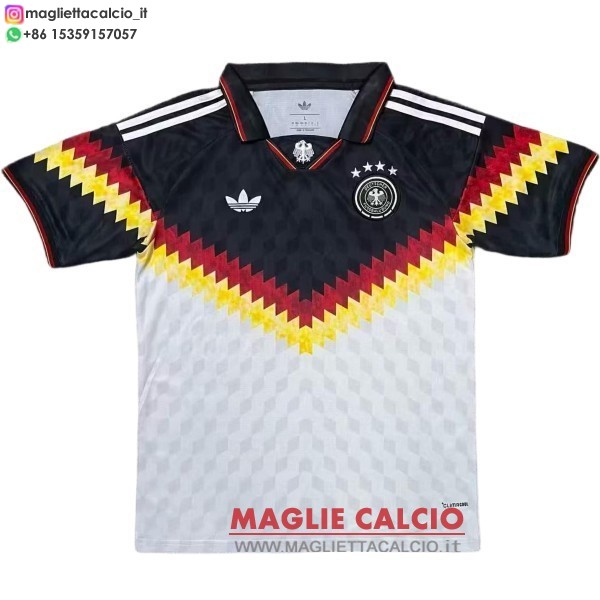 tailandia nuova speciale magliette nazionale germania 2026 Nero Bianco Giallo