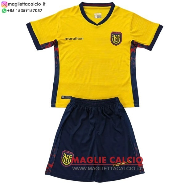 nuova prima maglietta set completo ecuador bambino 2026