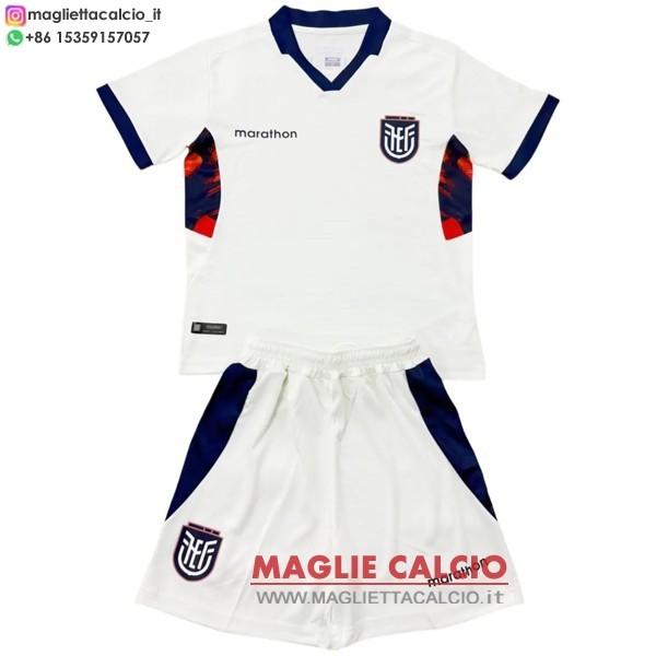 nuova terza maglietta set completo ecuador bambino 2026