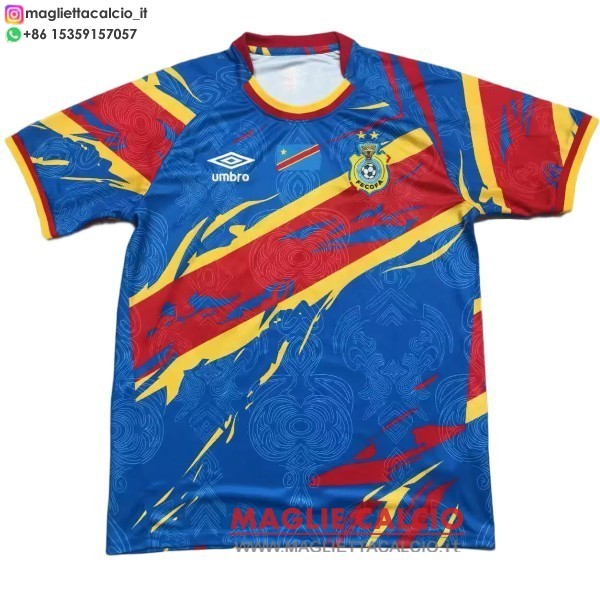 tailandia nuova speciale magliette nazionale congo 2026 blu rosso