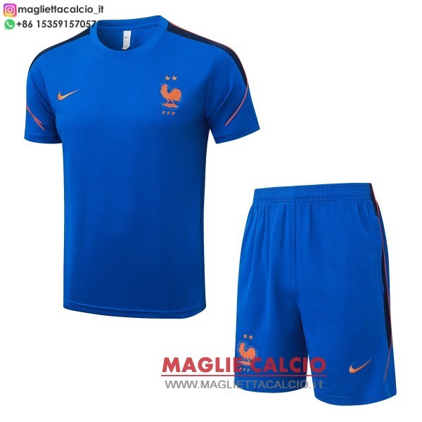 nuova formazione divisione maglietta set completo francia 2026 i blu