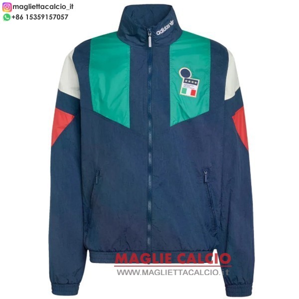 nuova italia blu verde rosso giacca a vento 2026
