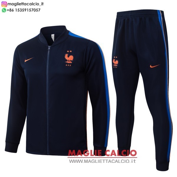 nuova francia insieme completo blu ii navy bambino giacca lunga zip 2026